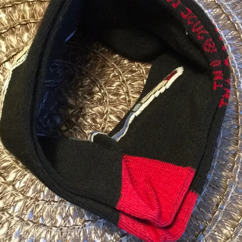 Betty Boop Black and Red Graphic Crew Socks